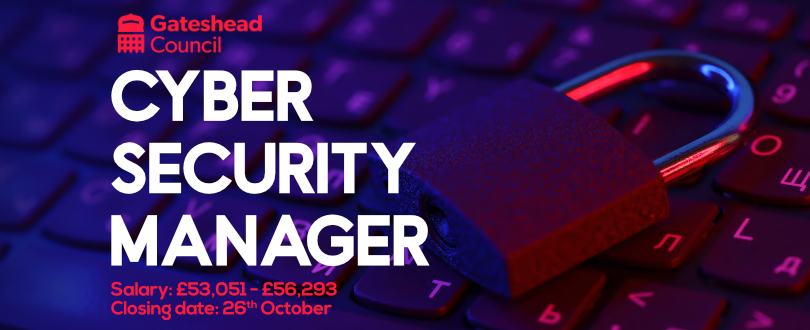 Cyber Security role in Gateshead